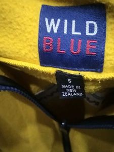 Yellow Fleece Zip-Up