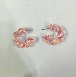 Unique Gold Tone Geometric Earrings