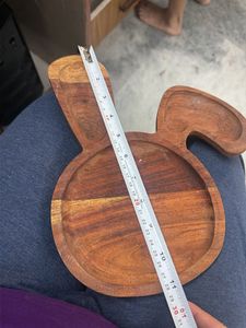Wooden Dog &amp; Bunny Trays