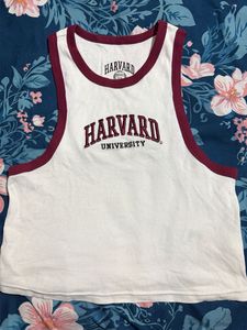 Harvard University Ribbed Tank Top