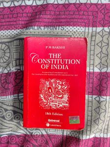 The Constitution of India - P.M. Bakshi