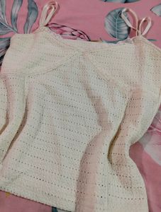 Lace Trim Korean Top (Sale)