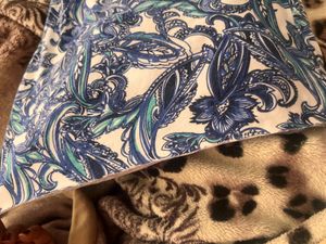 Blue Paisley Printed Jumpsuit