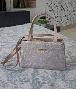 👜 sparkly grey Hand Bag