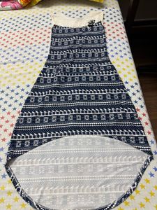 Boho Print Sleeveless Midi Dress