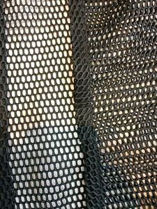Stylish Black Mesh Kimono Cardigan
