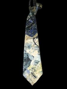 Abstract Art Silk Tie
