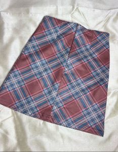 Brand New Checked skirt - Never Worn