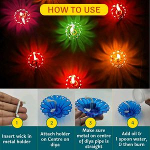 Diwali Decoration - 3D Reflaction Shadow Diyas