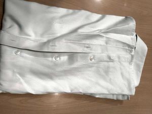 Men's White Button-Up Shirt