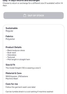MANGO textured Midi Dress