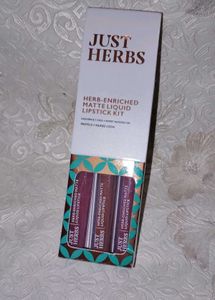 Just Herbs Herb-Enriched Matte Liquid Lipstick Kit