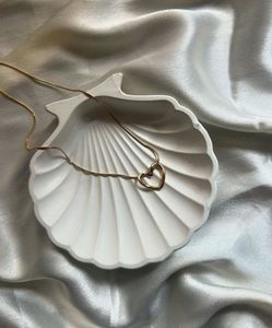 Elegant Gold Heart Necklace