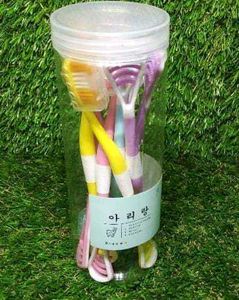 8 Pcs Tooth Brush with Tongue