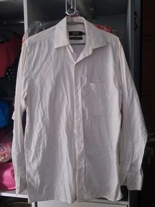 Peter England White Formal Shirt For Men