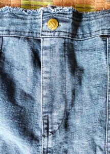 Wide Leg Denim Jeans