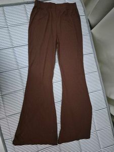 Brown Ribbed Lounge Set
