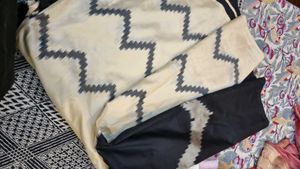 pure silk poocham palli Elegant Saree with Zigzag