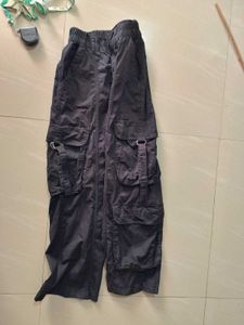Zudio Black Cargo Pants