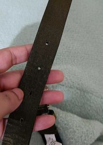 Gold &amp; Black Reversible Belt