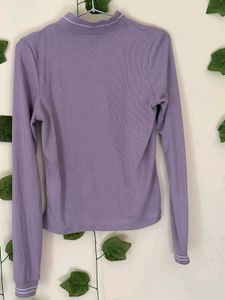Teamspirit Ribbed Fitted Top