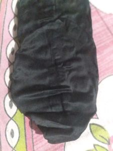 Black Satin Tie