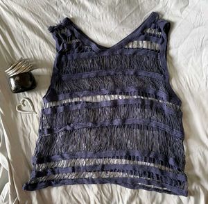 Boho Chic Fringe Tank Top