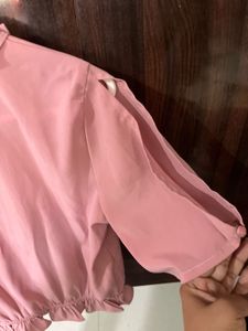 mauve pink top