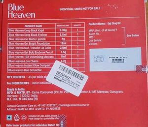 Blue Heaven Makeup Kit