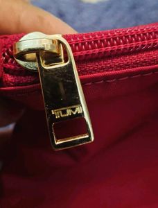 TUMI Red Pouch