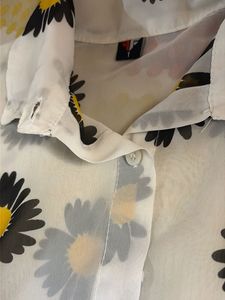 Floral Print Longline Shirt