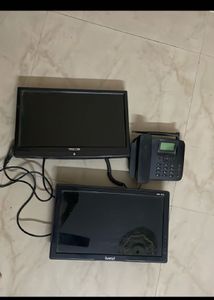 2 Monitors and Phone Bundle