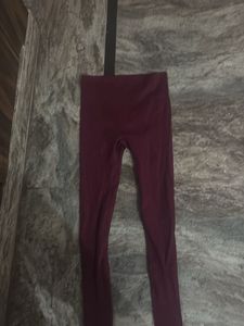 Maroon Leggings