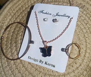 Butterfly Jewelry Set