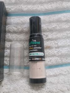 Caffeine Coffee Powder Sunscreen SPF 50
