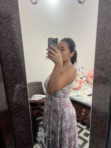 Floral Print Midi Dress