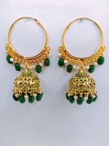 Bali With Jhumki Earrings For Girls/Womens