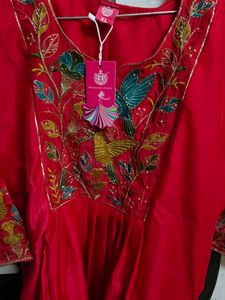 Beautiful Pink Kurta Set with Embroidery