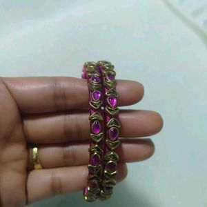 Set of Embellished Bangles