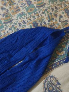 Royal Blue Knit Top
