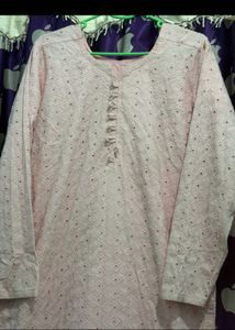 Elegant Pink Kurta Set with Dupatta