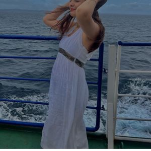 Flowy White Maxi Dress