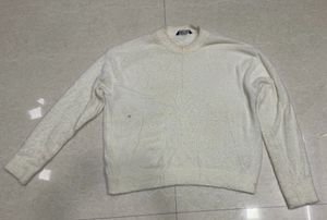 Cozy Cream Fuzzy Knit Sweater