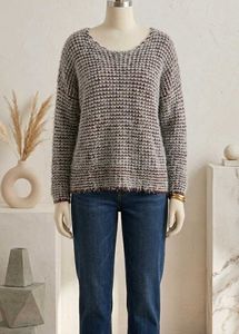 Cozy Knit Sweat shirt for women