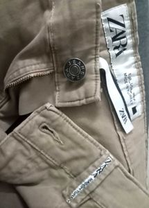 ✨💯 ORIGINAL ZARA FORMAL SKIN BEIGE CHINOS