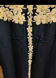 🔥Sale🔥Elegant Black Embroidered Dress