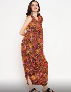 Stylish Printed Dhoti Jumpsuit
