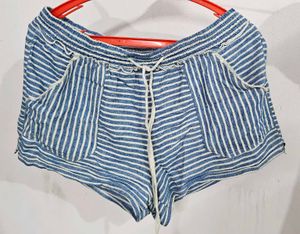 Combo Striped Beach Shorts With Polka Dots