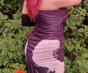 Chic Strapless Floral Print Maxi Dress
