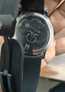 Titan Black Watch